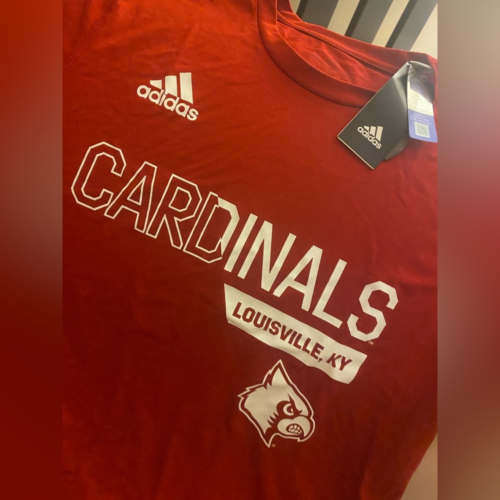Adidas Louisville Cardinal Performance T-Shirt